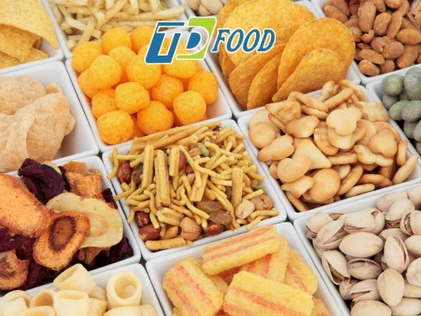 Snack khoai tây chiên phủ bột bơ sữa thơm ngon